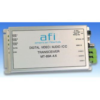American Fibertek Intercom/Video AXW-AVT/R Module Tx 12dB